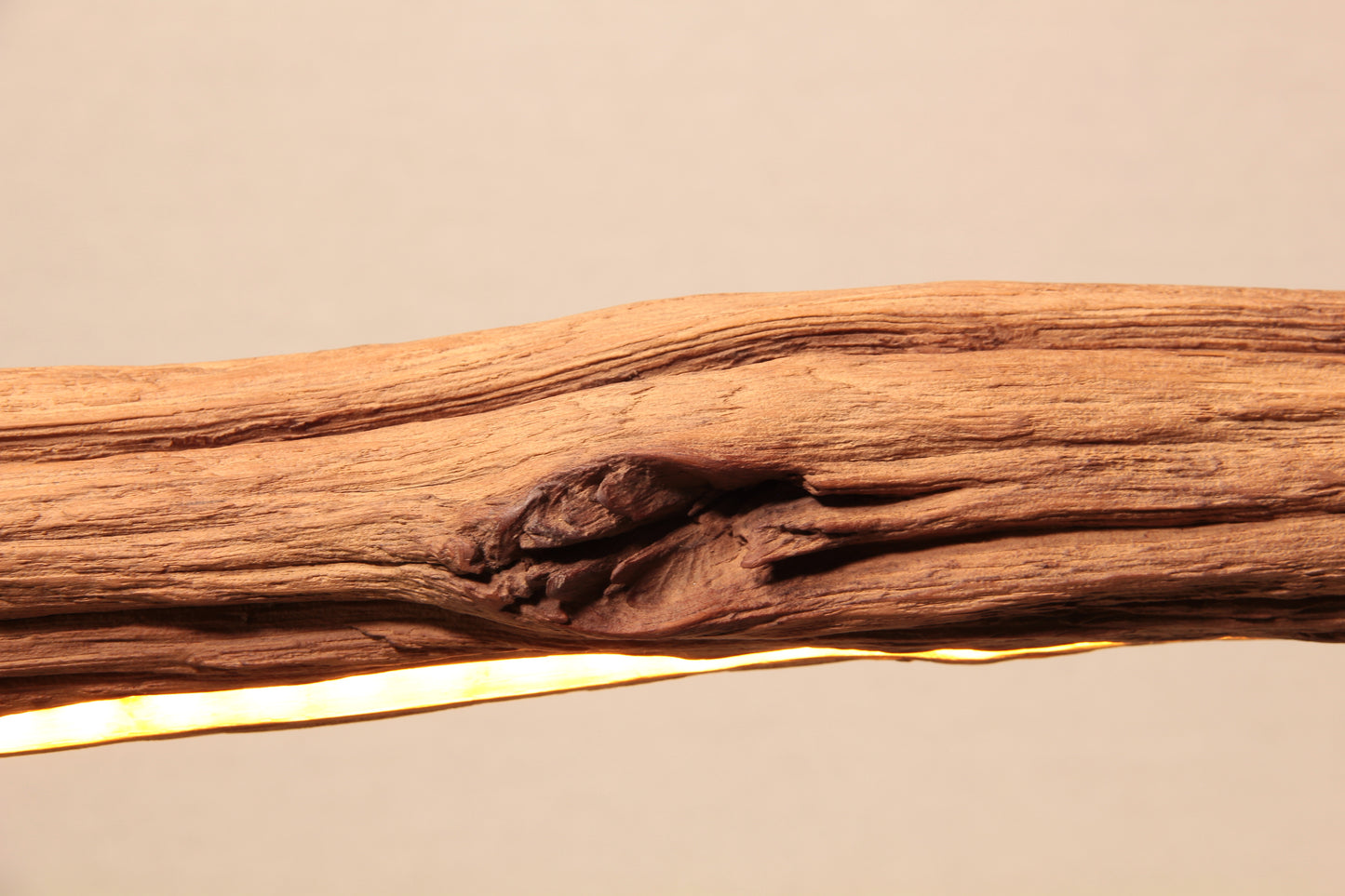 LED lampada da tavolo da pranzo - pezzo unico fatto a mano - 199cm ramo di quercia