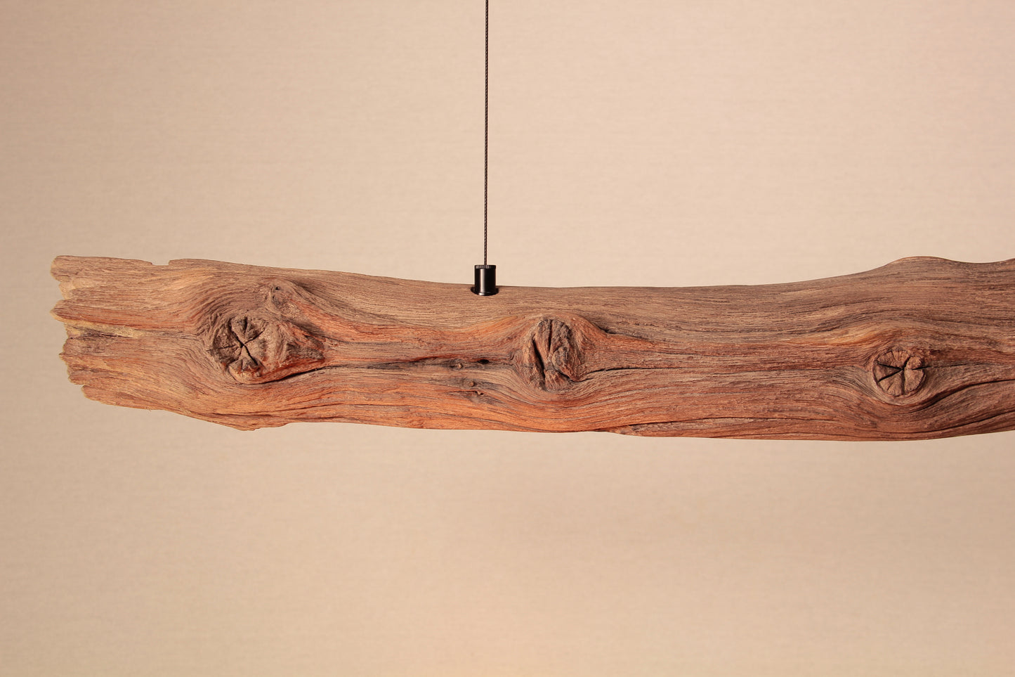 Dining table lamp / LED strip / 133 cm oak branch