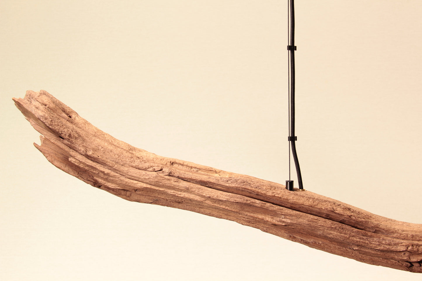 Esstischleuchte - handgefertigtes Unikat - 234cm Eichenast