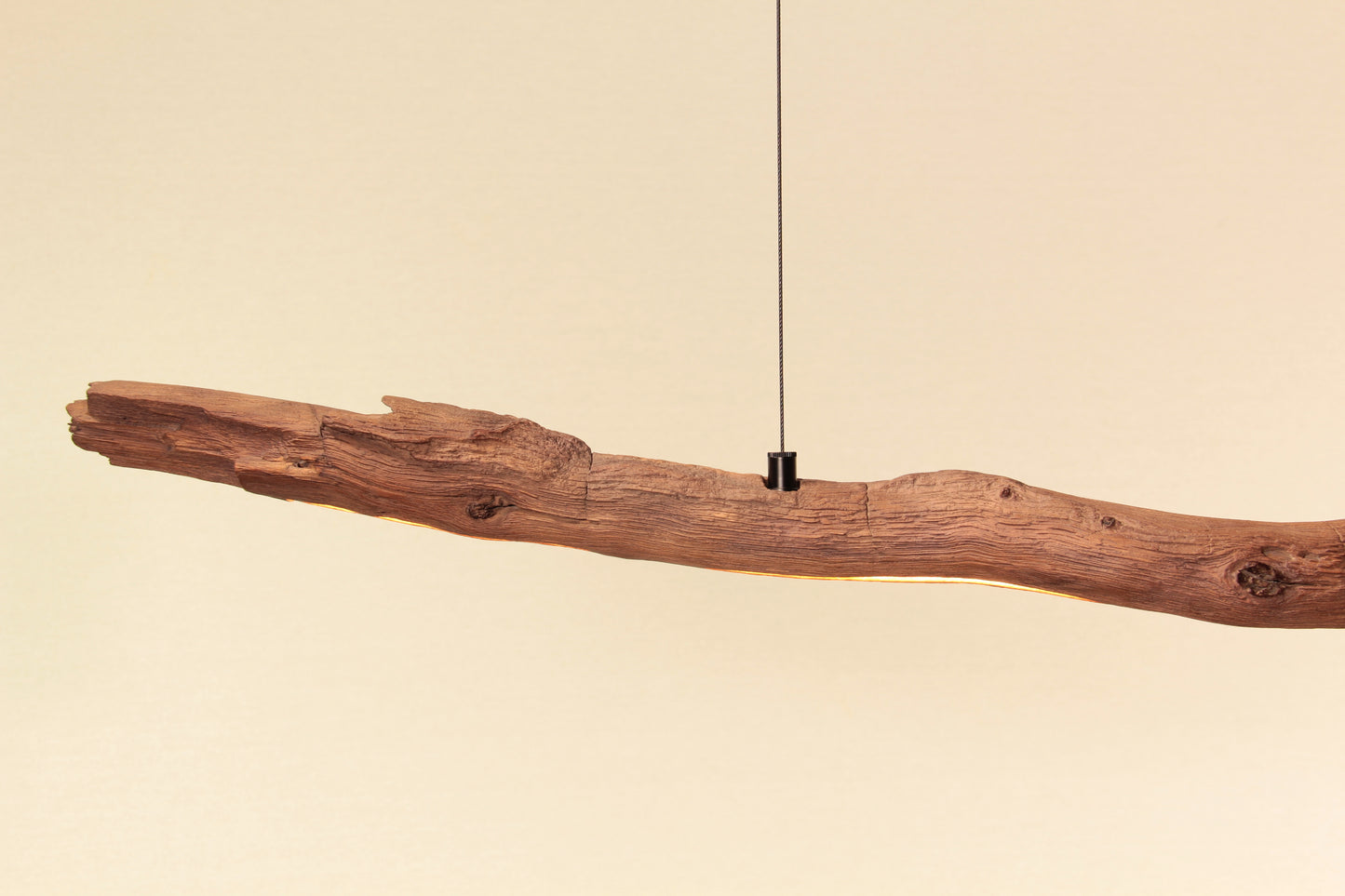 Dining Table Lamp - Handcrafted One-of-a-Kind Piece - 146 cm Oak Branch