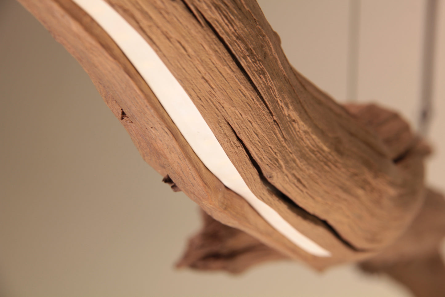 Lampada da tavolo / striscia LED / ramo di quercia da 151 cm