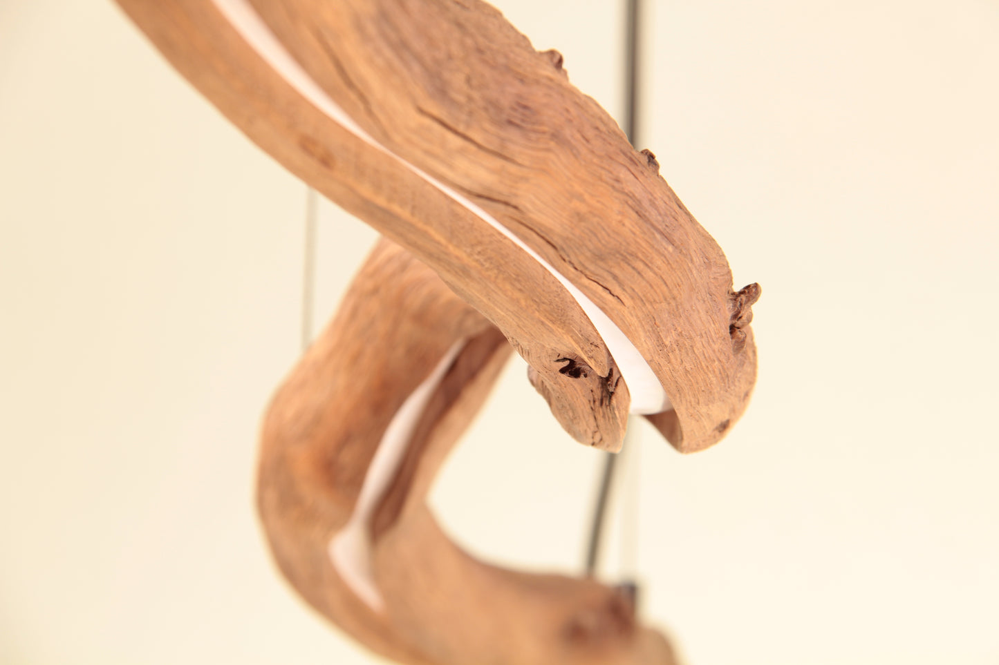 Dining Table Lamp - Handcrafted One-of-a-Kind Piece - 146 cm Oak Branch