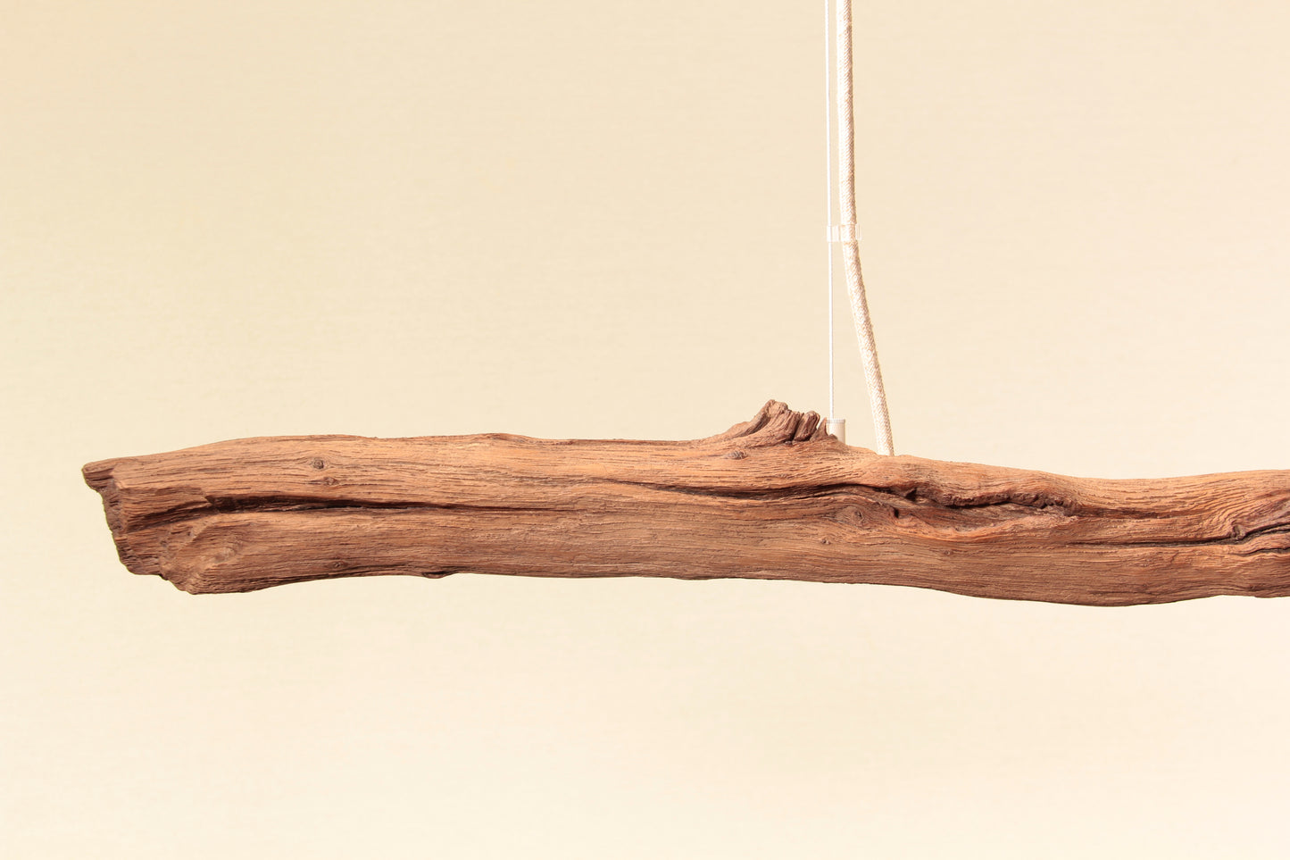 Dining table lamp - handmade unique piece - 159cm oak branch