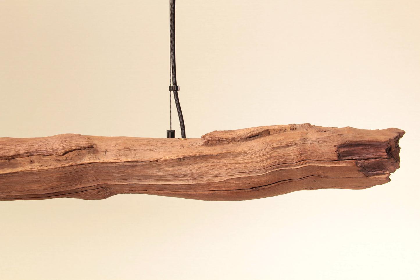 Dining table lamp - handmade unique piece - 149cm oak branch