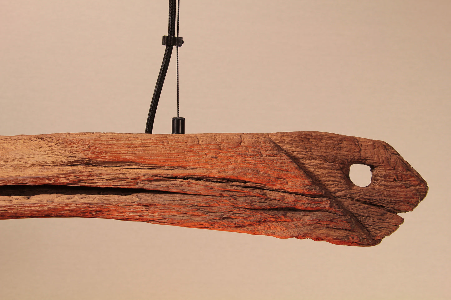 Dining table lamp / LED strip / 102 cm oak branch