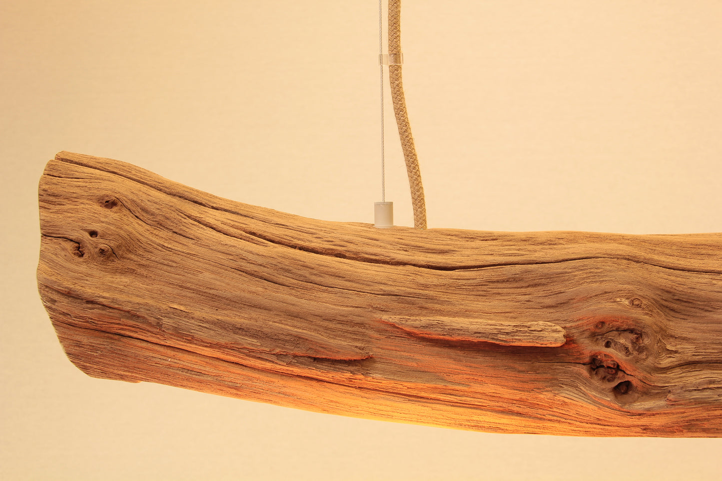 Dining table lamp / LED strip / 96 cm oak branch